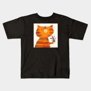 Cat and Banjomouse Kids T-Shirt